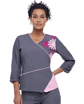 ASYMMETRICAL DAISY TUNIC