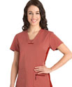 Barco Uniforms arclux with Stretch 3 Pocket V-Neck Top