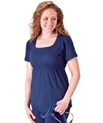 Jockey Scrubs Short-sleeve Mock Wrap Top