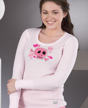 (24 1/2") ROUNDED V-NECK THERMAL