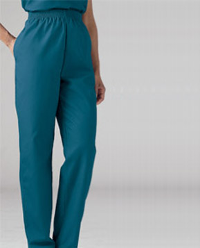 ComfortEase&trade; Ladies' Two-Pocket Easy Fit Scrub Pants